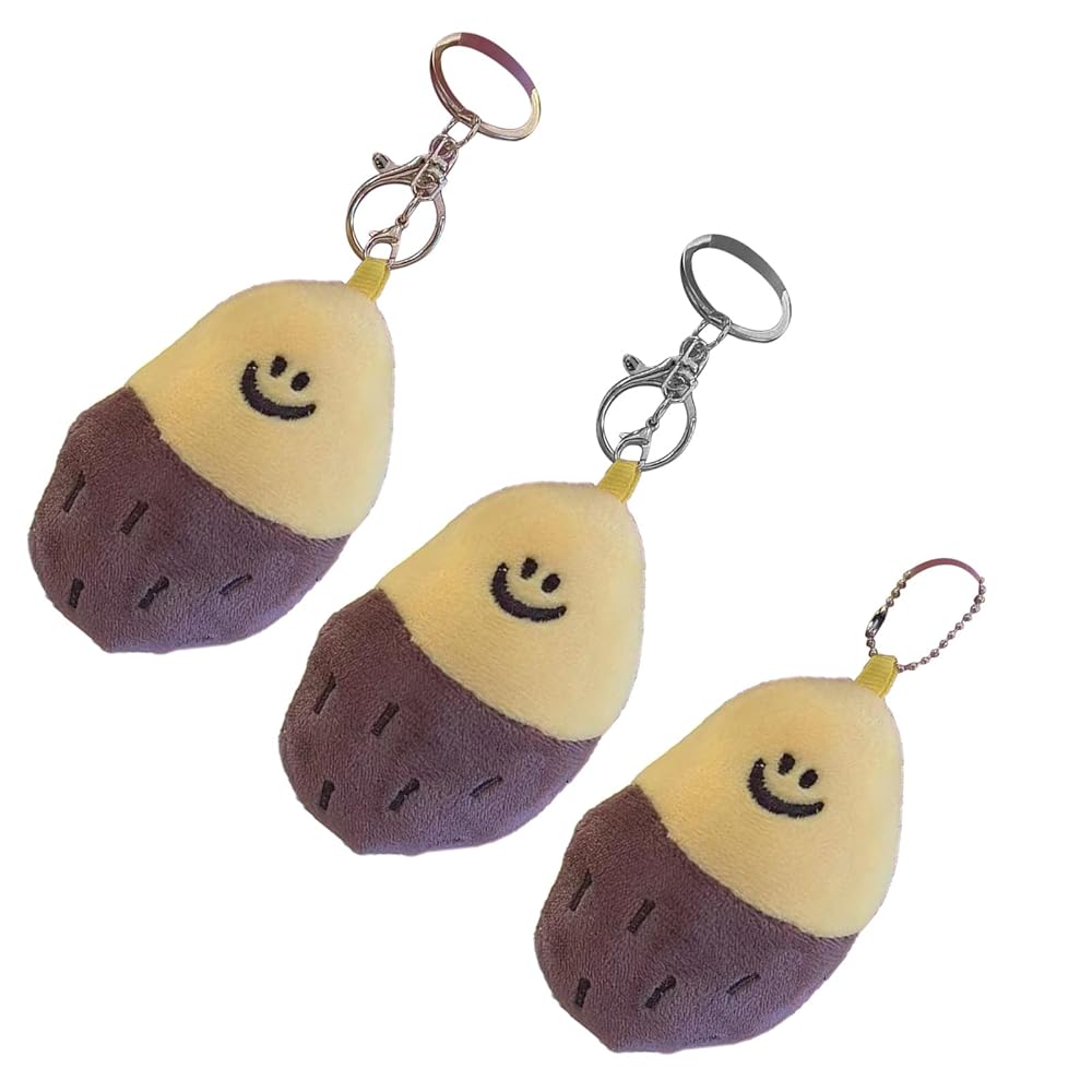 Amazon.co.jp: JDEFARF サツマイモ型ぬいぐるみキーホルダー